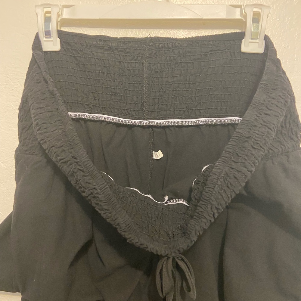 Maternity: Black stretch Waist Pants (2XL-fits like XL)